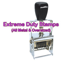 Extreme Duty Self Inking Stamps