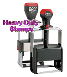 Heavy Duty Self Inking Stamps