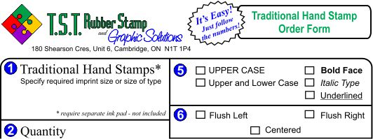 Number Stamps - #0X - 3/32 - TST Graphic Solutions & Rubber Stamp