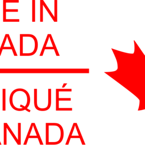 Made in Canada Labels (Rectangle - Style 1)